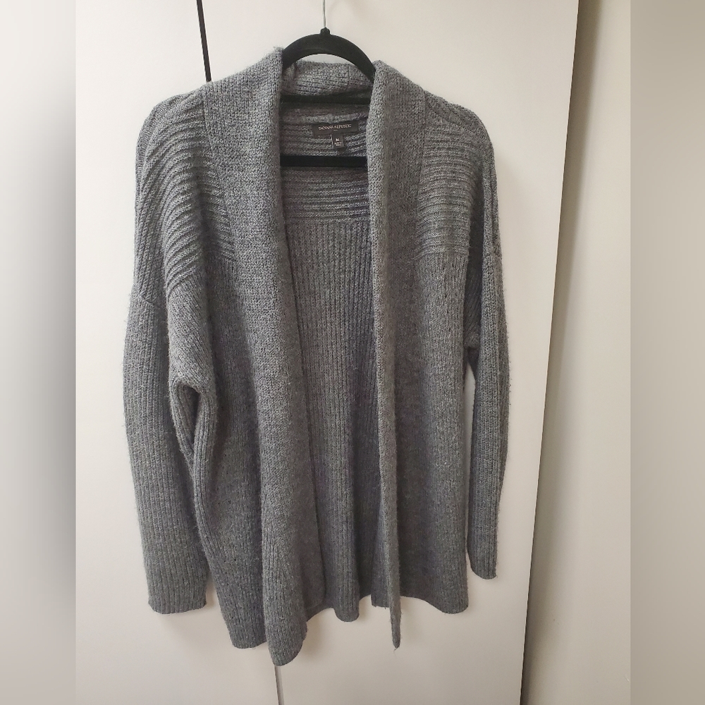 Banana Republic Gray Cardigan
